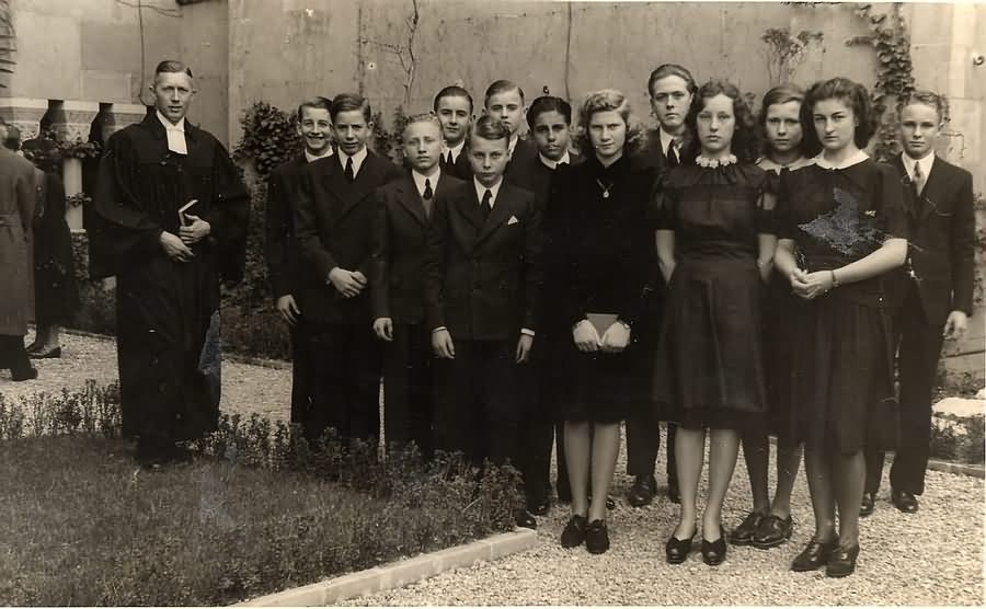 Konfirmation, Madrid, 1942
