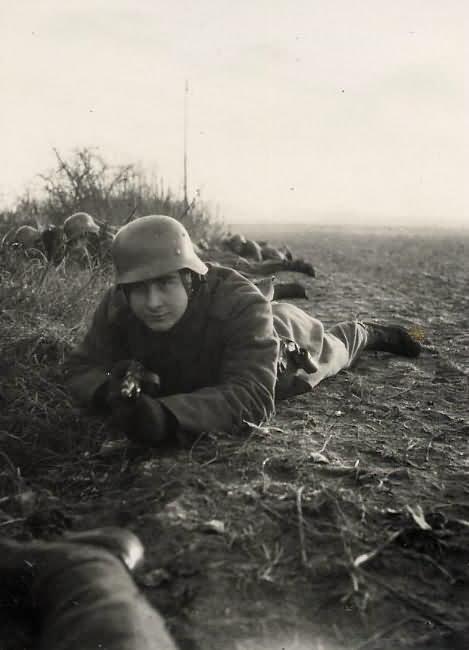 Infanterieausbildung, Stralsund, 1944