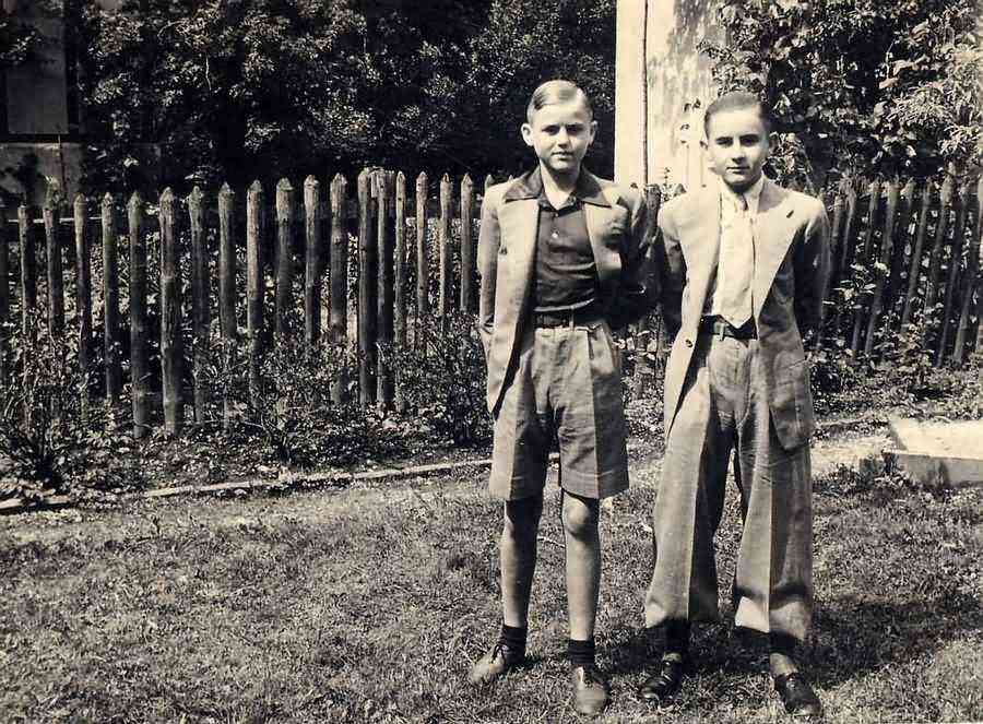 Karlos und Alf 1941 in Dachau